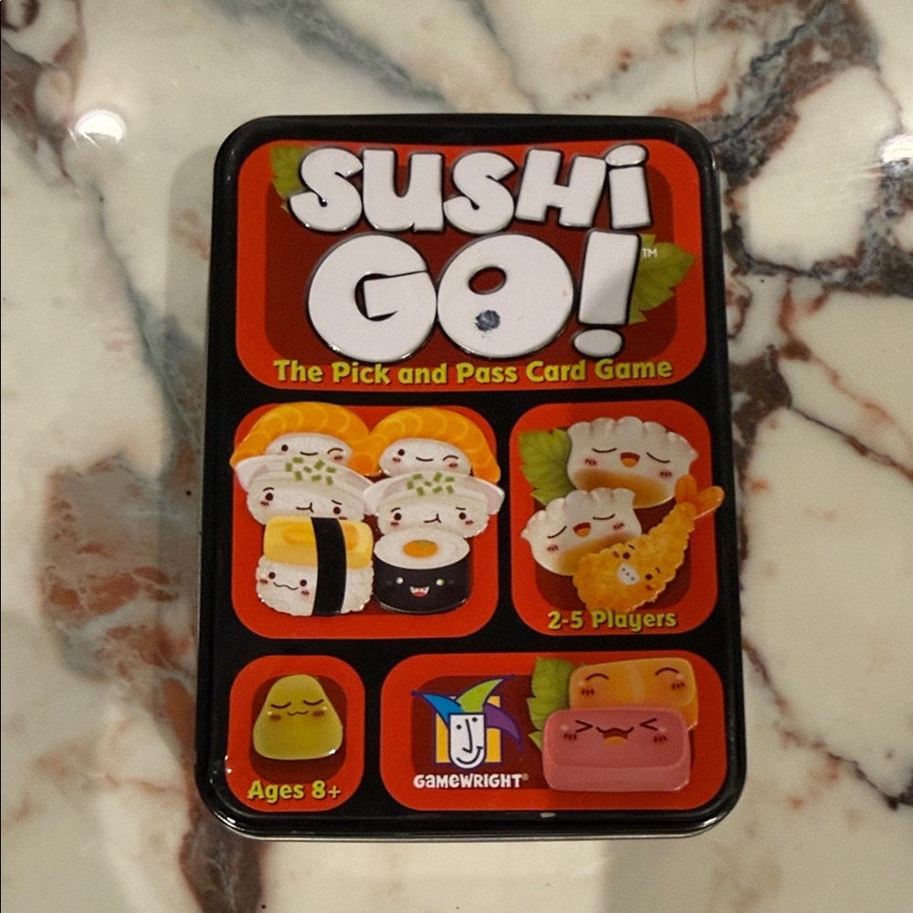 Sushi Go Card Game Tin